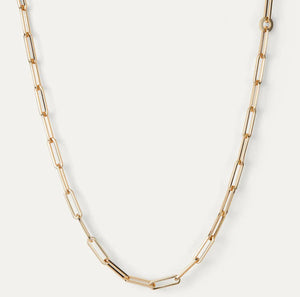 The Slim Chain Necklace in Gold