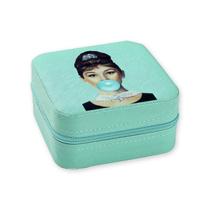 The Audrey Hepburn Jewelry Box in Turquoise