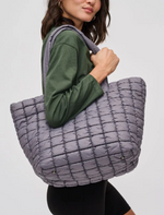 Load image into Gallery viewer, The Nylon Puffer in Carbon Grey
