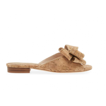 Load image into Gallery viewer, The Bow Slide Sandal in Cork
