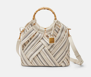 The Woven Satchel in Natural