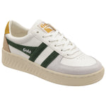 Load image into Gallery viewer, The Multi Color Court Sneaker in White Evergreen
