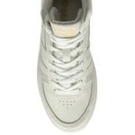 Load image into Gallery viewer, The High Top Trident Sneaker in White
