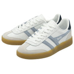 Load image into Gallery viewer, The Viper Sneaker in White Air Navy
