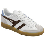 Load image into Gallery viewer, The Viper Sneaker in White Dark Brown Air
