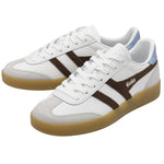 Load image into Gallery viewer, The Viper Sneaker in White Dark Brown Air
