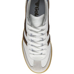 Load image into Gallery viewer, The Viper Sneaker in White Dark Brown Air
