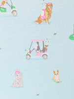 Load image into Gallery viewer, The Golf Dog PJ Set in Light Blue
