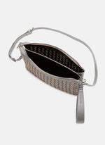 Load image into Gallery viewer, The Woven Crossbody in Gun Metal
