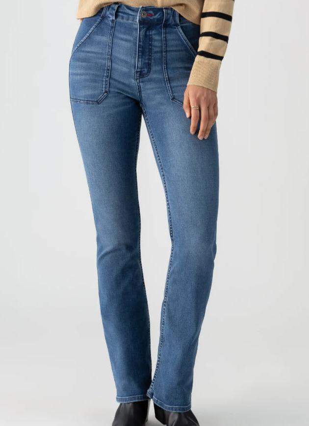 The Bootcut Jean in Dark Denim