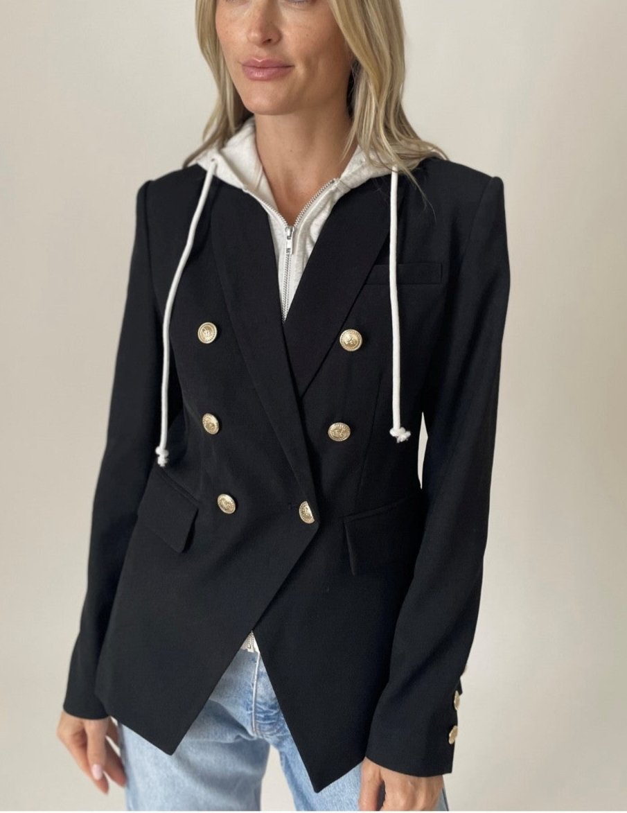 The 2 in 1 Blazer in Black