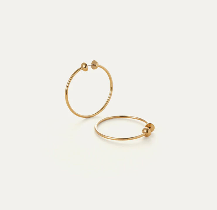 The Icon Hoop in Gold