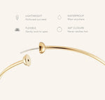 Load image into Gallery viewer, The Icon Hoop in Gold
