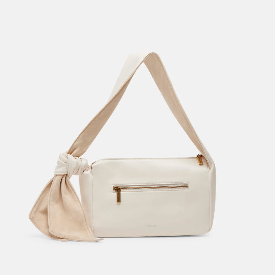 The Soft Knot Shoulder Bag in Natural