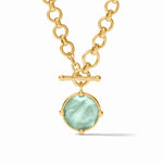 Load image into Gallery viewer, The Honeybee Demi Necklace in Aquamarine
