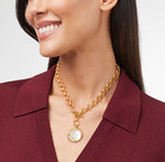 Load image into Gallery viewer, The Honeybee Demi Necklace in Iridescent Rose
