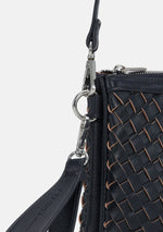 Load image into Gallery viewer, The Woven Crossbody in Navy
