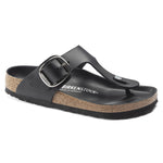 Load image into Gallery viewer, Gizeh Big Buckle  - The Birkenstock Premier Thong Sandal in Black
