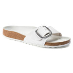 Load image into Gallery viewer, Madrid Big Buckle - The Birkenstock Premier Single Band Sandal in White
