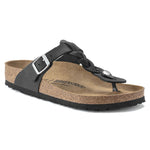 Load image into Gallery viewer, Gizeh Braid-The Birkenstock Braided Thong in Black
