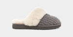 Load image into Gallery viewer, Cozy Knit- The Ugg Slipper in Charcoal
