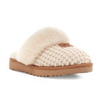 Load image into Gallery viewer, Cozy Knit- The Ugg Slipper in Cream
