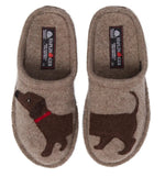 Load image into Gallery viewer, The Wool Dog Slipper in Earth
