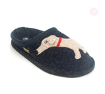 Load image into Gallery viewer, The Wool Dog Slipper in Blue
