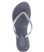 Load image into Gallery viewer, The Glitter Flip Flop in Grey
