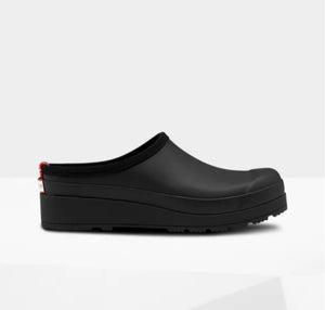 The Work Play Clog by Hunter in Black