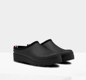 The Work Play Clog by Hunter in Black