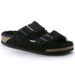 Load image into Gallery viewer, Arizona Shearling - The Birkenstock Shearling Sandal in Black
