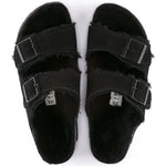 Load image into Gallery viewer, Arizona Shearling - The Birkenstock Shearling Sandal in Black
