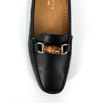 Load image into Gallery viewer, The Moccasin with Bamboo Bit in Black
