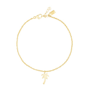 The Coconut Anklet in Gold