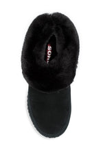 Load image into Gallery viewer, The Faux Fur Trim Slippers in Black
