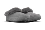 Load image into Gallery viewer, The Faux Fur Slippers in Quarry
