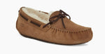 Load image into Gallery viewer, The Dakota Lace Moccasin Slipper in Chestnut
