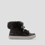 Load image into Gallery viewer, The Snow Hi-Top Sneaker in Black
