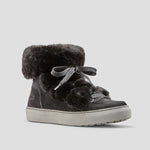 Load image into Gallery viewer, The Snow Hi-Top Sneaker in Black
