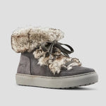 Load image into Gallery viewer, The Snow Hi-Top Sneaker in Pewter
