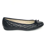 Load image into Gallery viewer, The Quilted Cap Toe Ballet in Black
