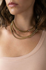 Load image into Gallery viewer, The Small Harden Link Necklace in Gold
