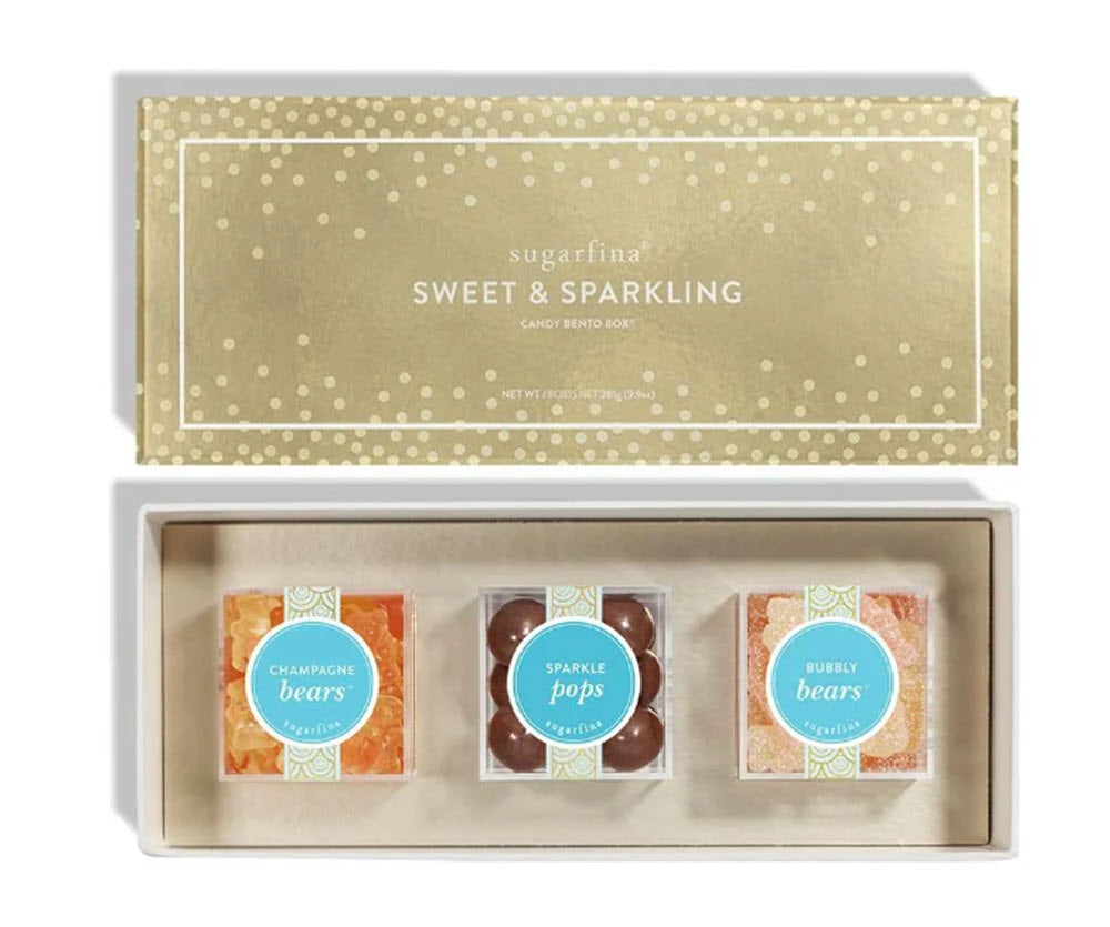 The Three Piece Sweet and Sparkling Candy Bento Box