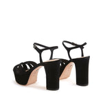 Load image into Gallery viewer, The Platform Sandal in Black
