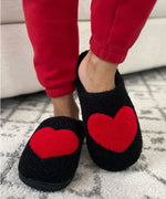 Load image into Gallery viewer, The Love Slippers in Black
