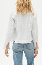 Load image into Gallery viewer, The Linen Jacket in White
