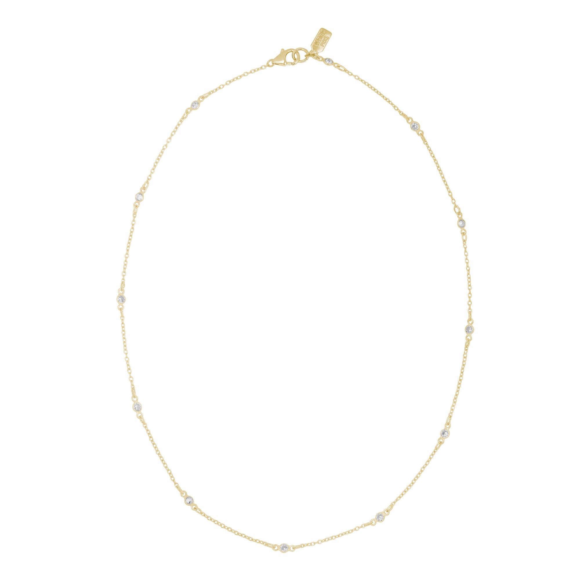 The Large Gleam Necklace in Gold