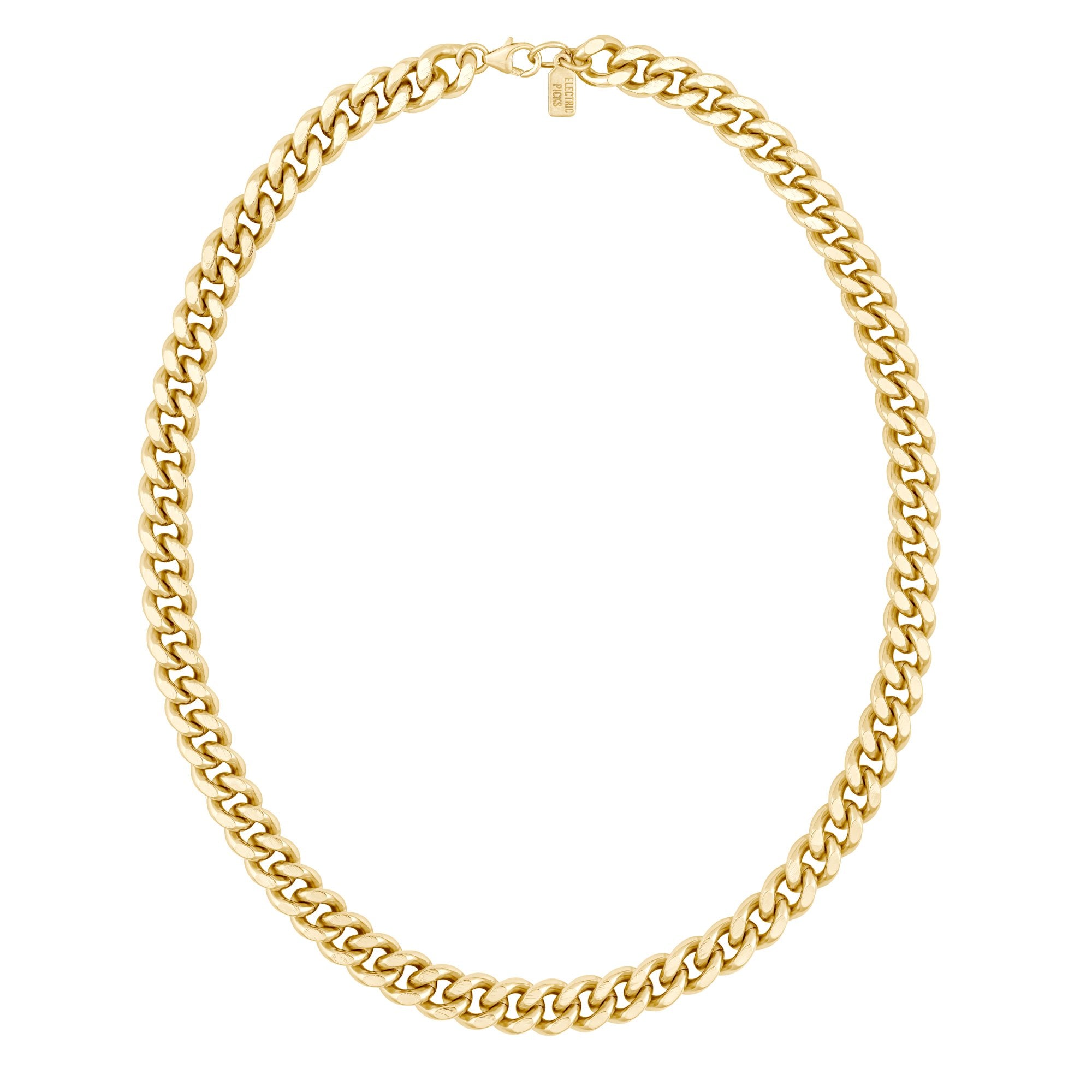 The Large Harden Link Necklace in Gold