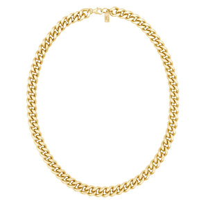 The Large Harden Link Necklace in Gold